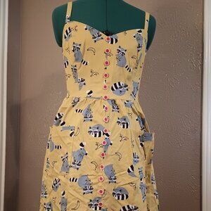 Collective raccoon dress